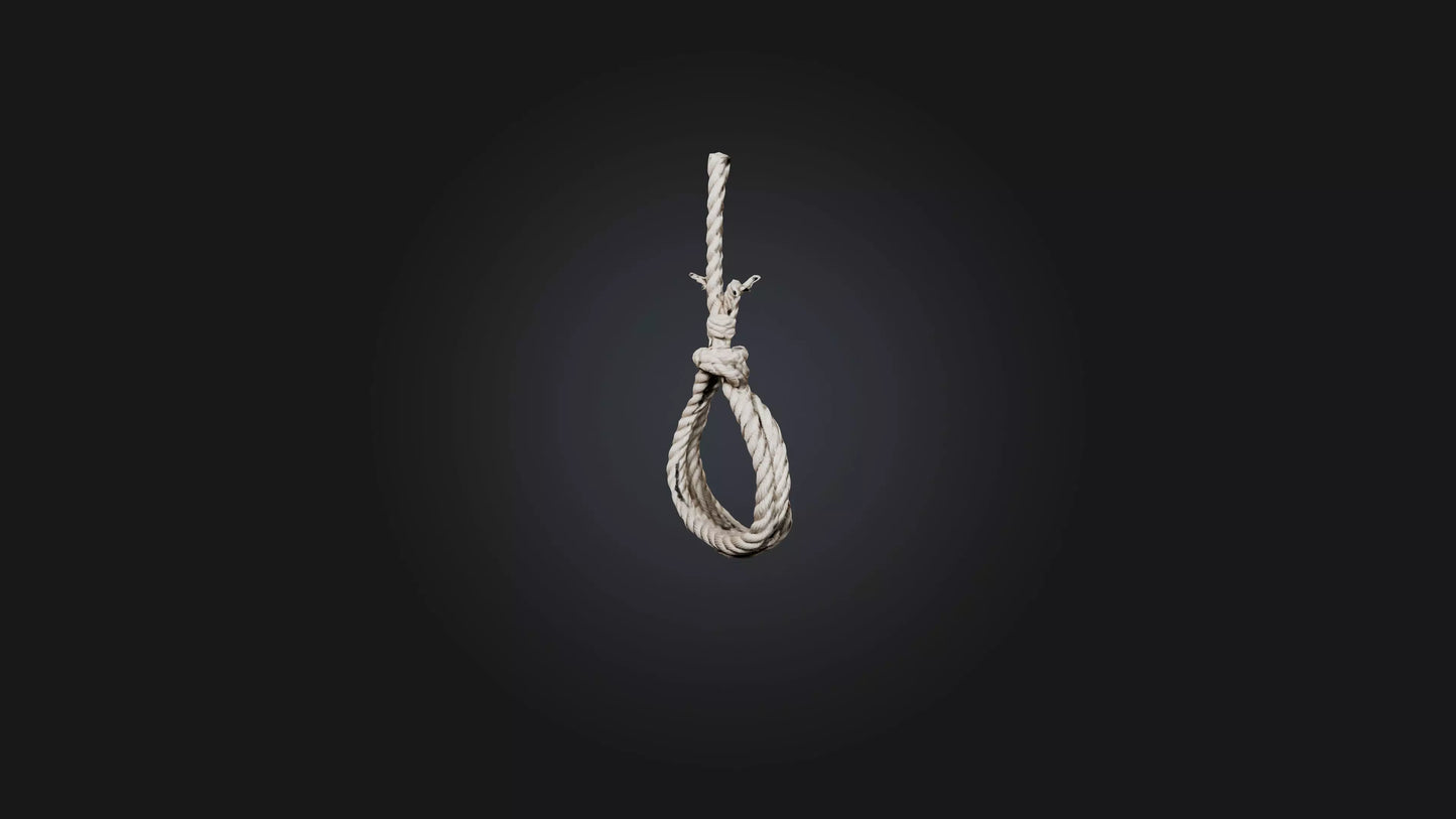 3D model Noose VR / AR / low-poly