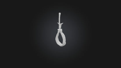 3D model Noose VR / AR / low-poly