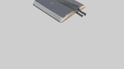 3D model Notebook model VR / AR / low-poly
