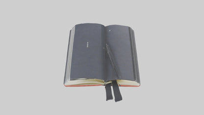 3D model Notebook model VR / AR / low-poly