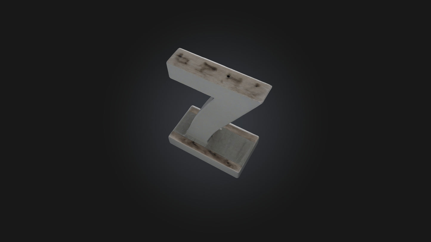 3D model Number 7 VR / AR / low-poly