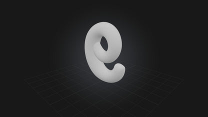 3D model Number 9 VR / AR / low-poly