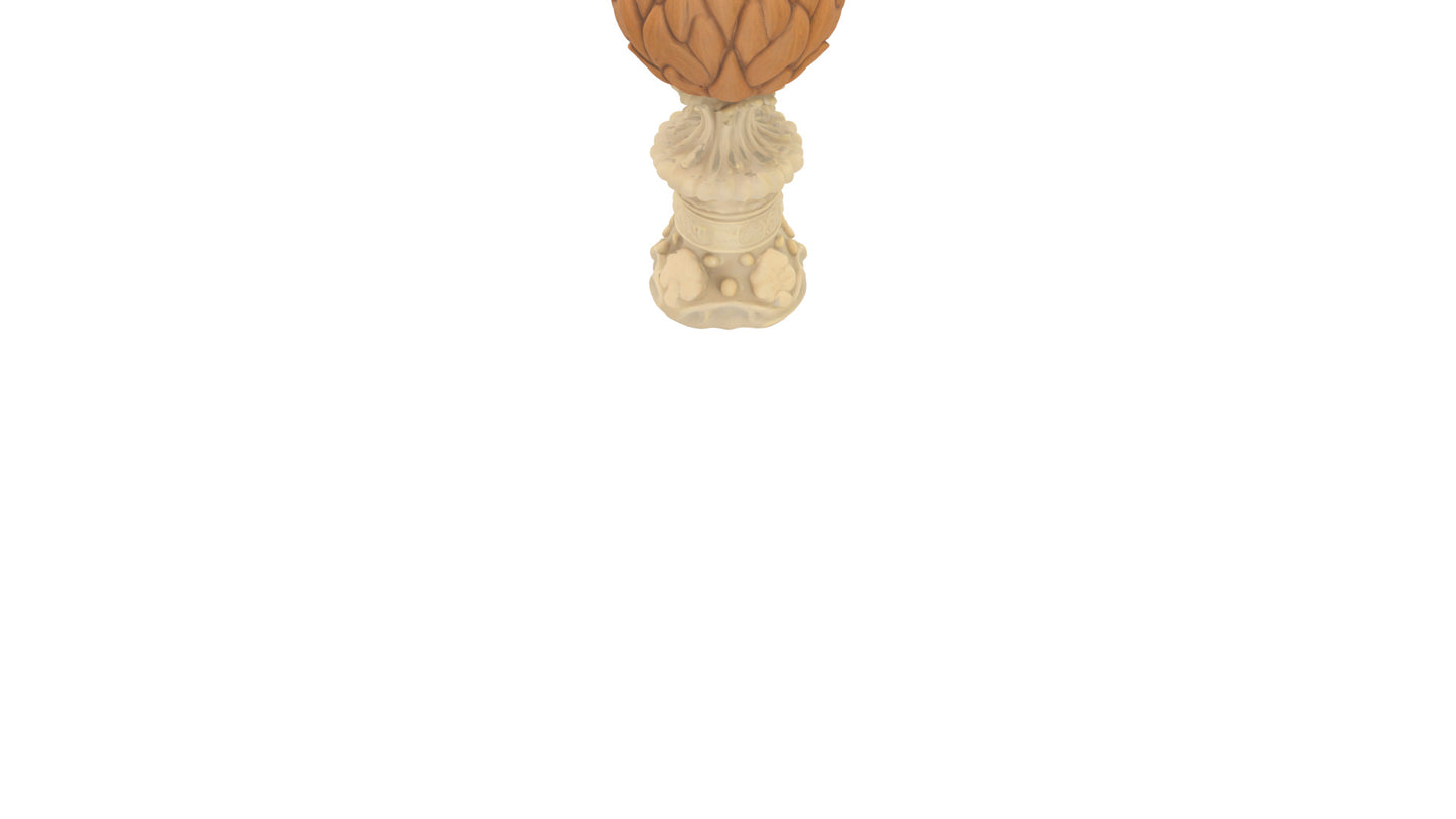 3D model Nut statue model VR / AR / low-poly