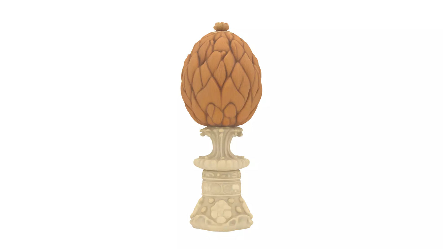 3D model Nut statue model VR / AR / low-poly