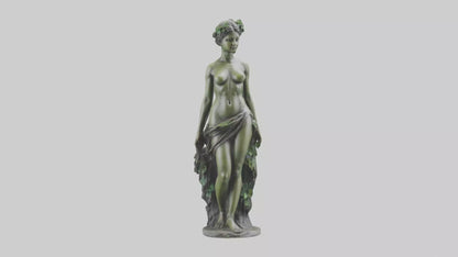 3D model Nymph statue model VR / AR / low-poly
