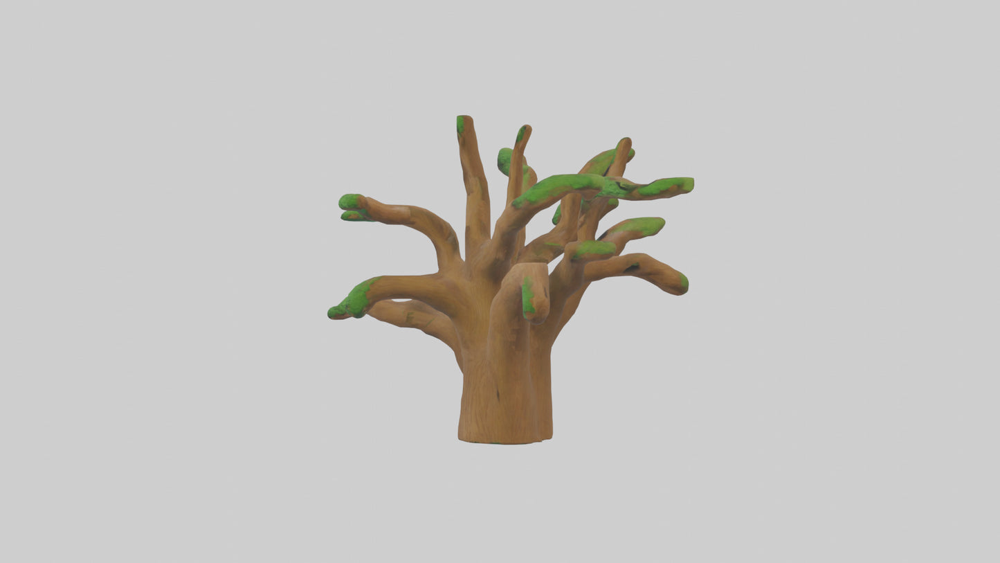3D model Oak Tree Model VR / AR / low-poly