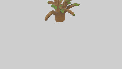 3D model Oak Tree Model VR / AR / low-poly