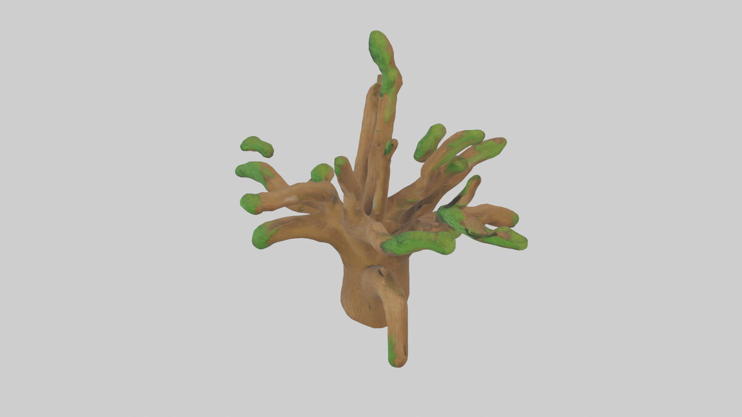 3D model Oak Tree Model VR / AR / low-poly