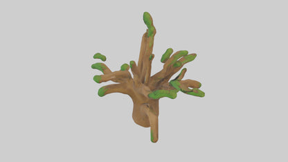 3D model Oak Tree Model VR / AR / low-poly