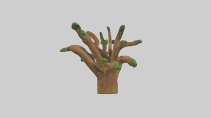 3D model Oak Tree Model VR / AR / low-poly
