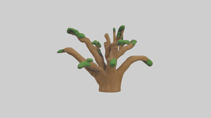 3D model Oak Tree Model VR / AR / low-poly