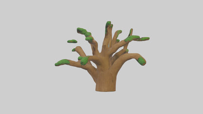 3D model Oak Tree Model VR / AR / low-poly