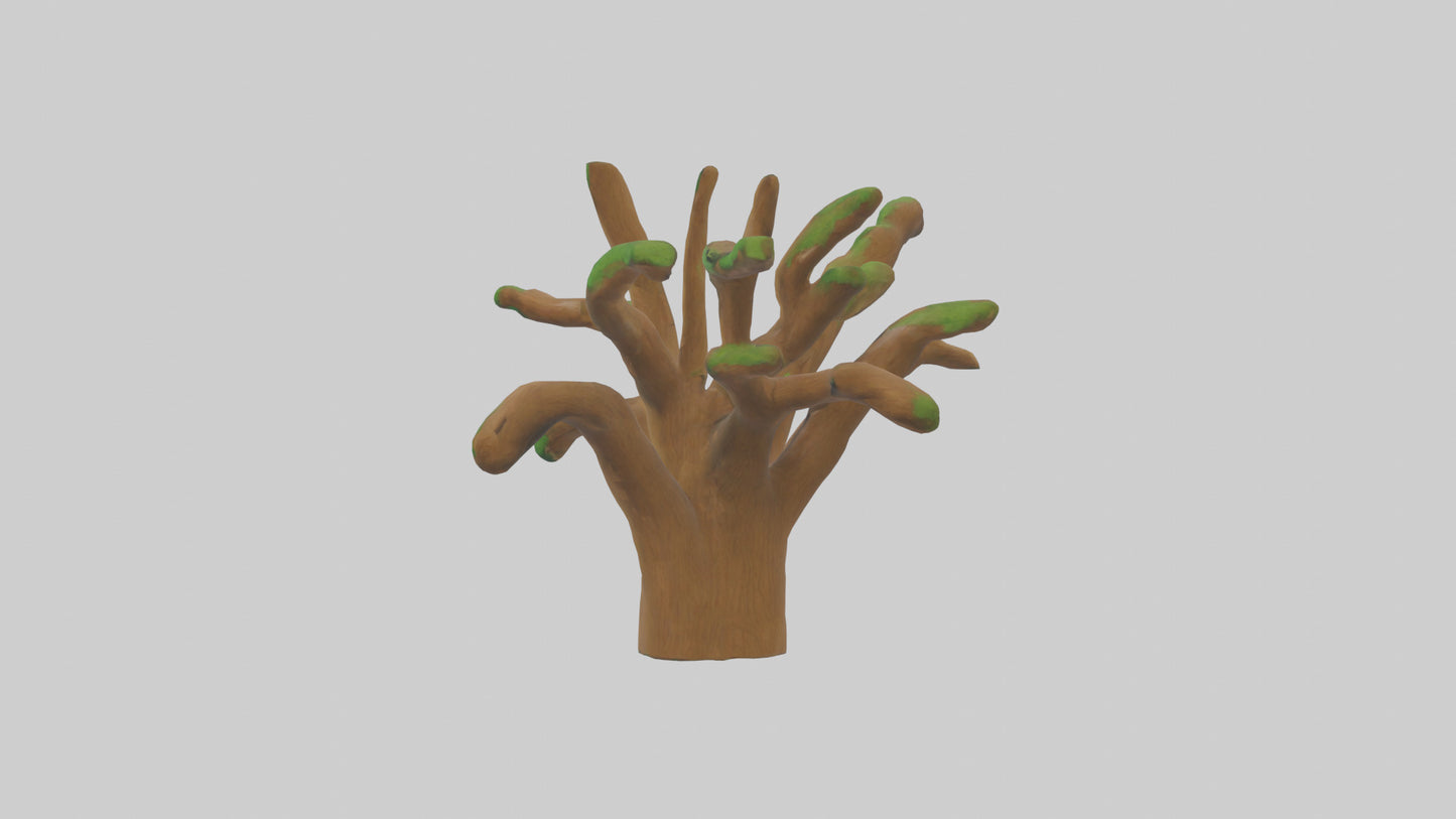 3D model Oak Tree Model VR / AR / low-poly