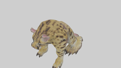 Ocelot Paws Model 3D model