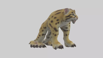 Ocelot Paws Model 3D model