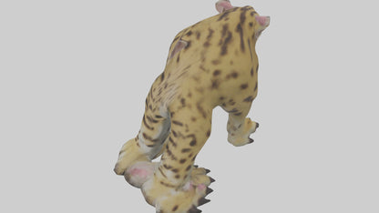Ocelot Paws Model 3D model