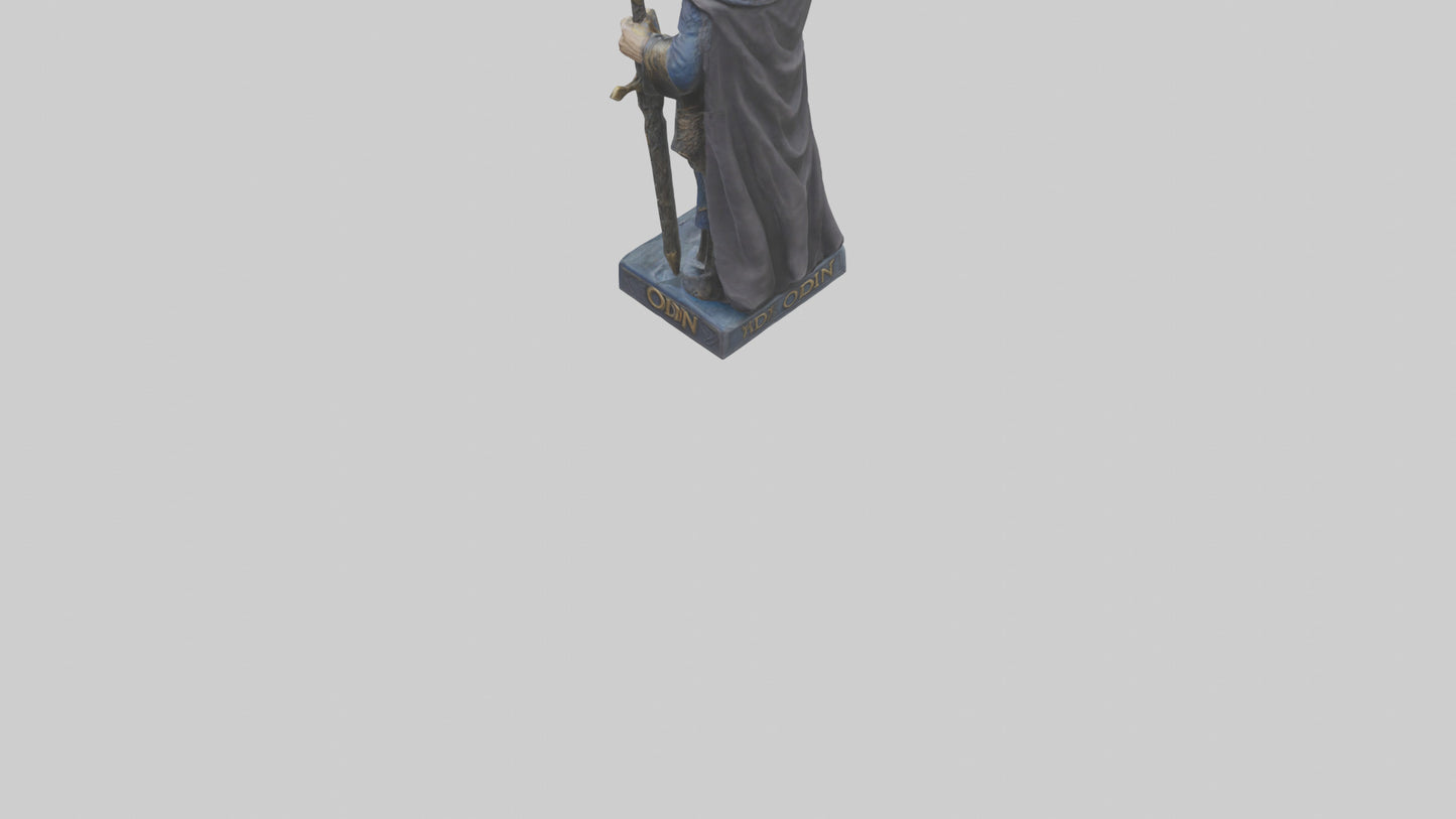 Odin statue model 3D model