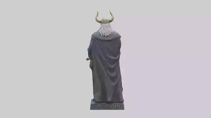 Odin statue model 3D model