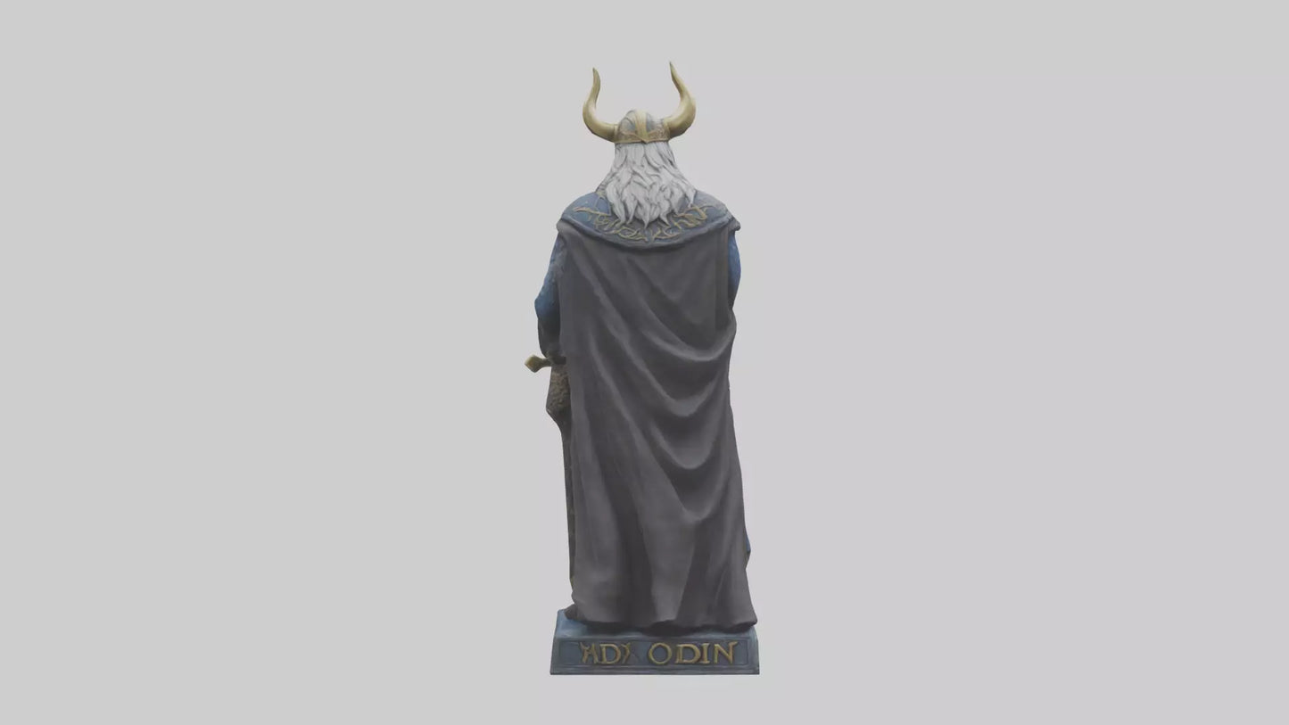 Odin statue model 3D model