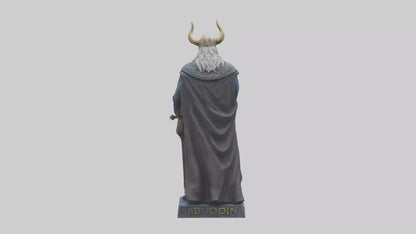 Odin statue model 3D model