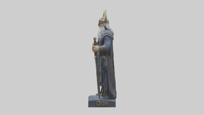 Odin statue model 3D model