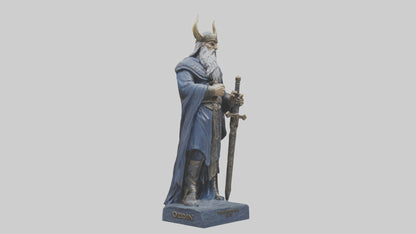 Odin statue model 3D model