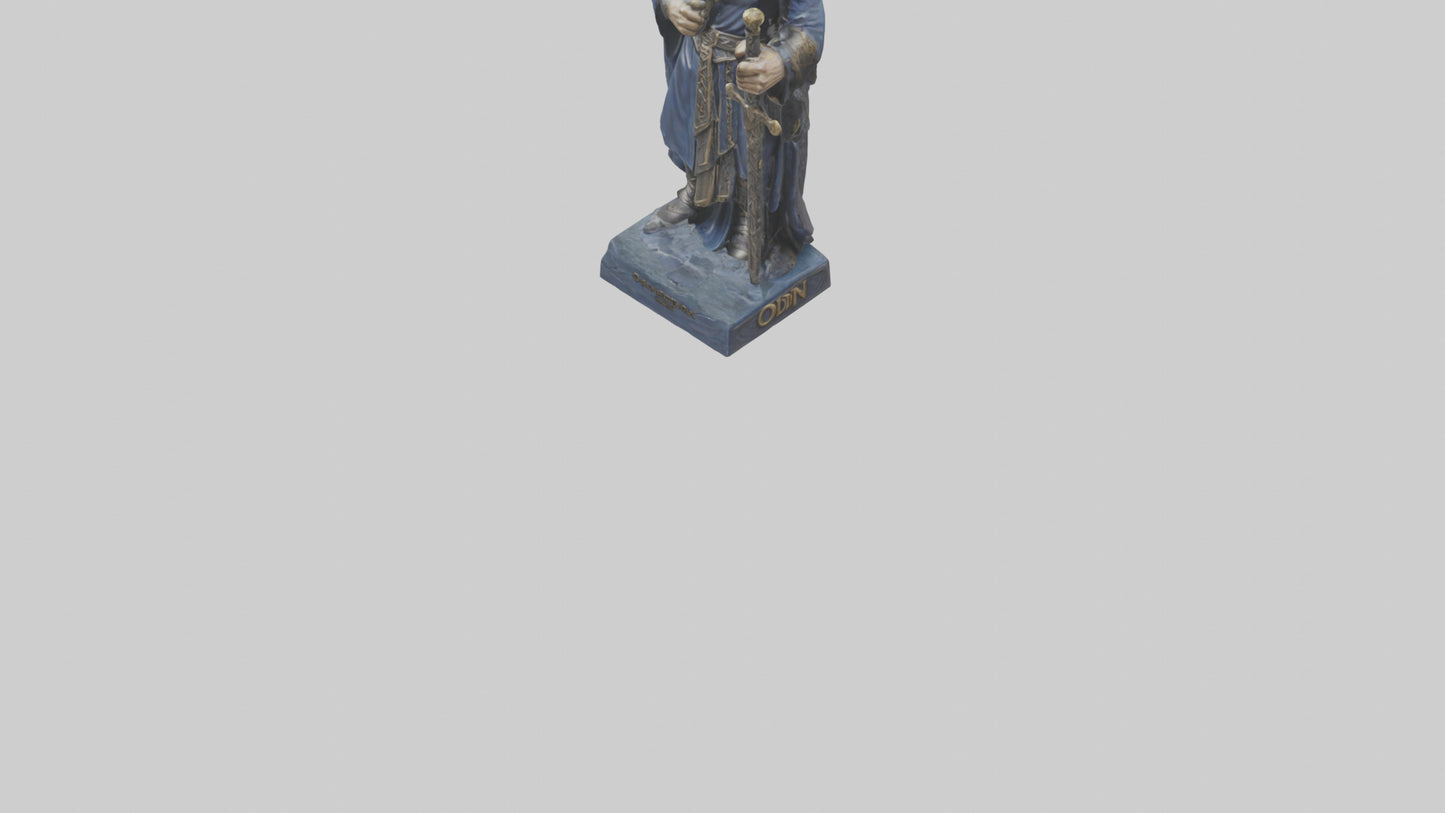 Odin statue model 3D model