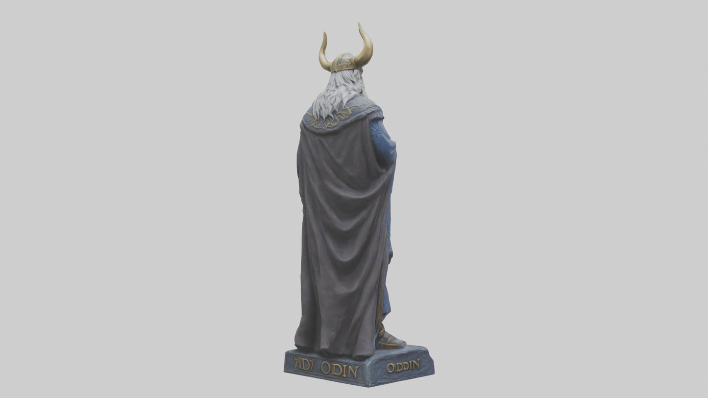 Odin statue model 3D model