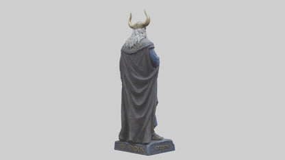 Odin statue model 3D model