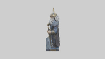 Odin statue model 3D model