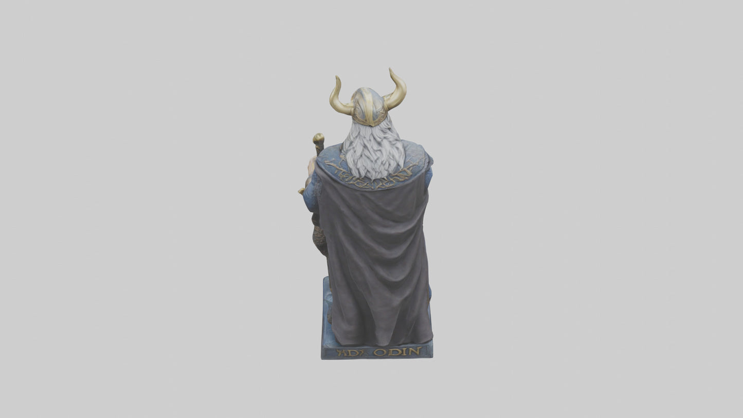 Odin statue model 3D model