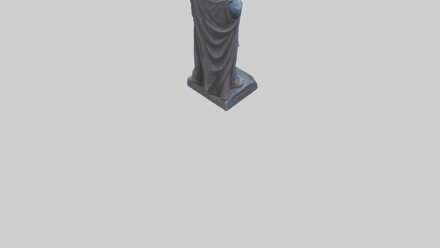 Odin statue model 3D model