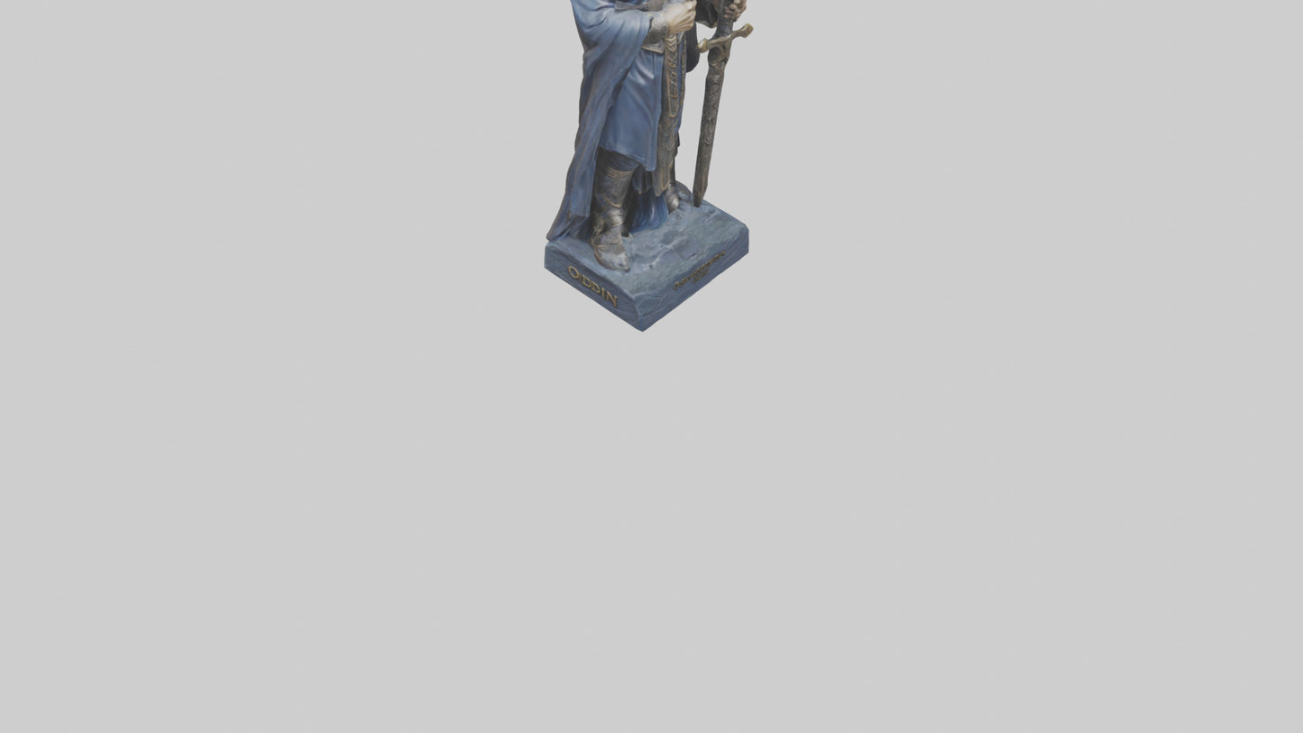 Odin statue model 3D model