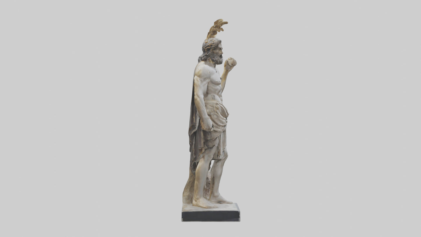 Odysseus statue model 3D model