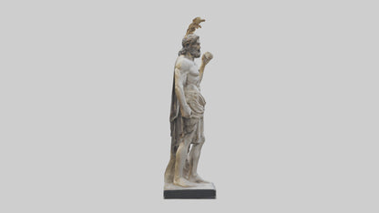 Odysseus statue model 3D model