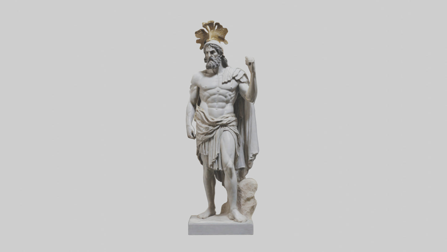 Odysseus statue model 3D model
