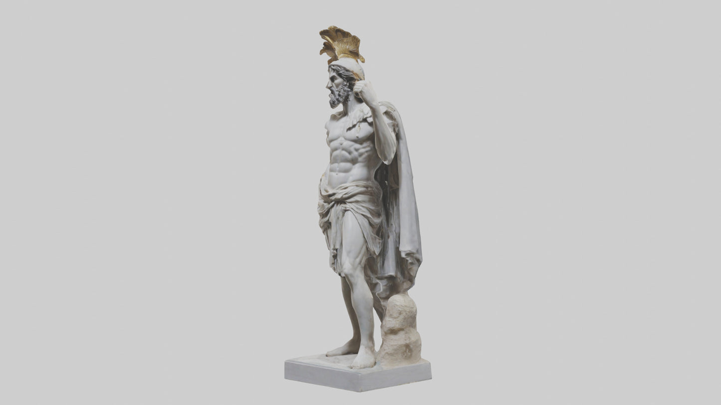Odysseus statue model 3D model