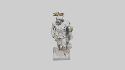 Odysseus statue model 3D model
