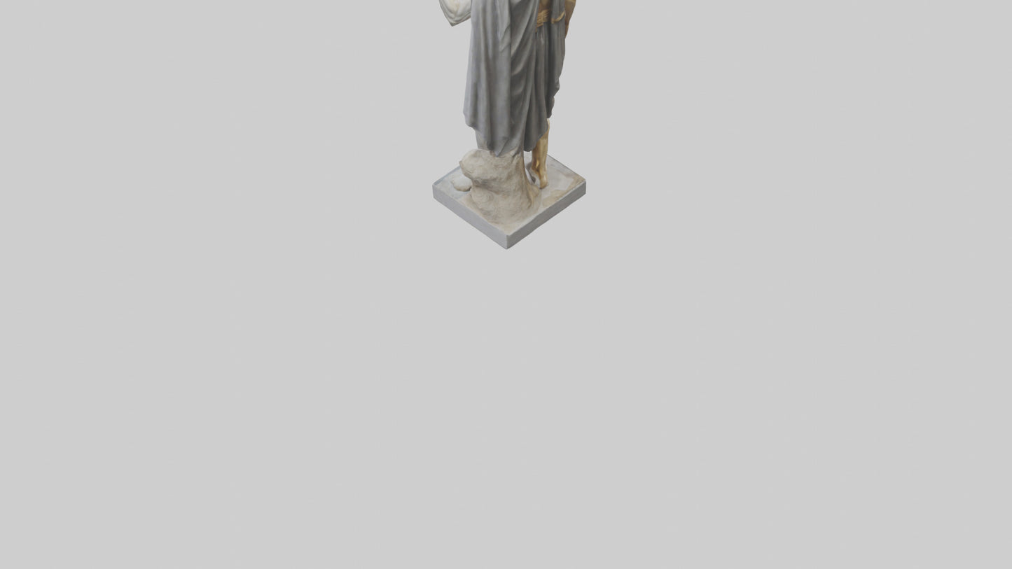 Odysseus statue model 3D model