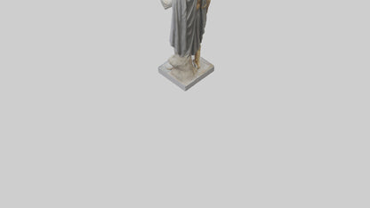 Odysseus statue model 3D model