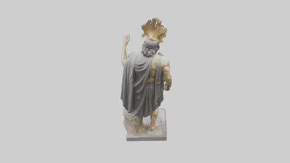 Odysseus statue model 3D model