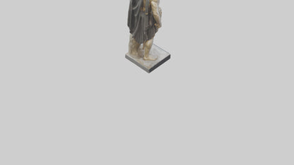 Odysseus statue model 3D model