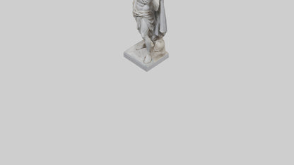 Odysseus statue model 3D model