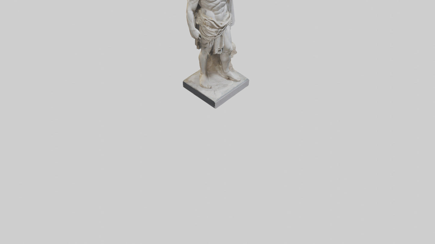 Odysseus statue model 3D model