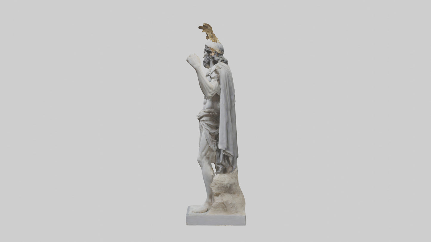 Odysseus statue model 3D model