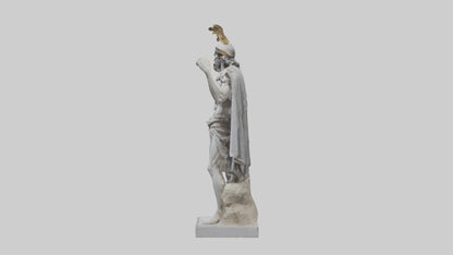 Odysseus statue model 3D model