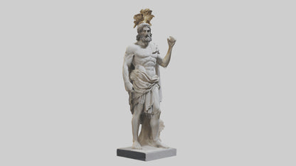 Odysseus statue model 3D model