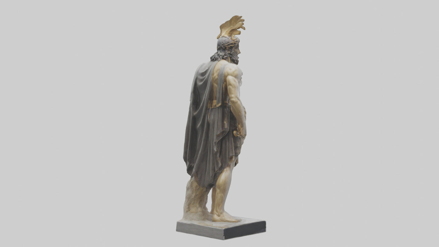 Odysseus statue model 3D model