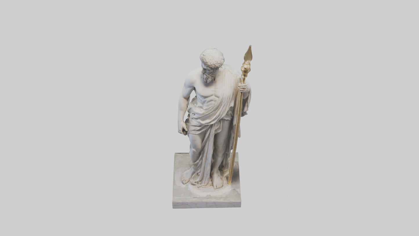 Oedipus statue model 3D model