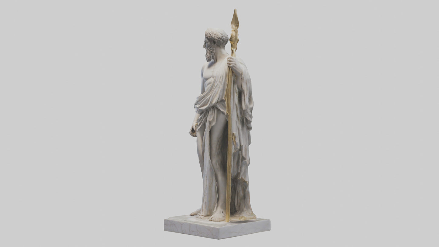 Oedipus statue model 3D model